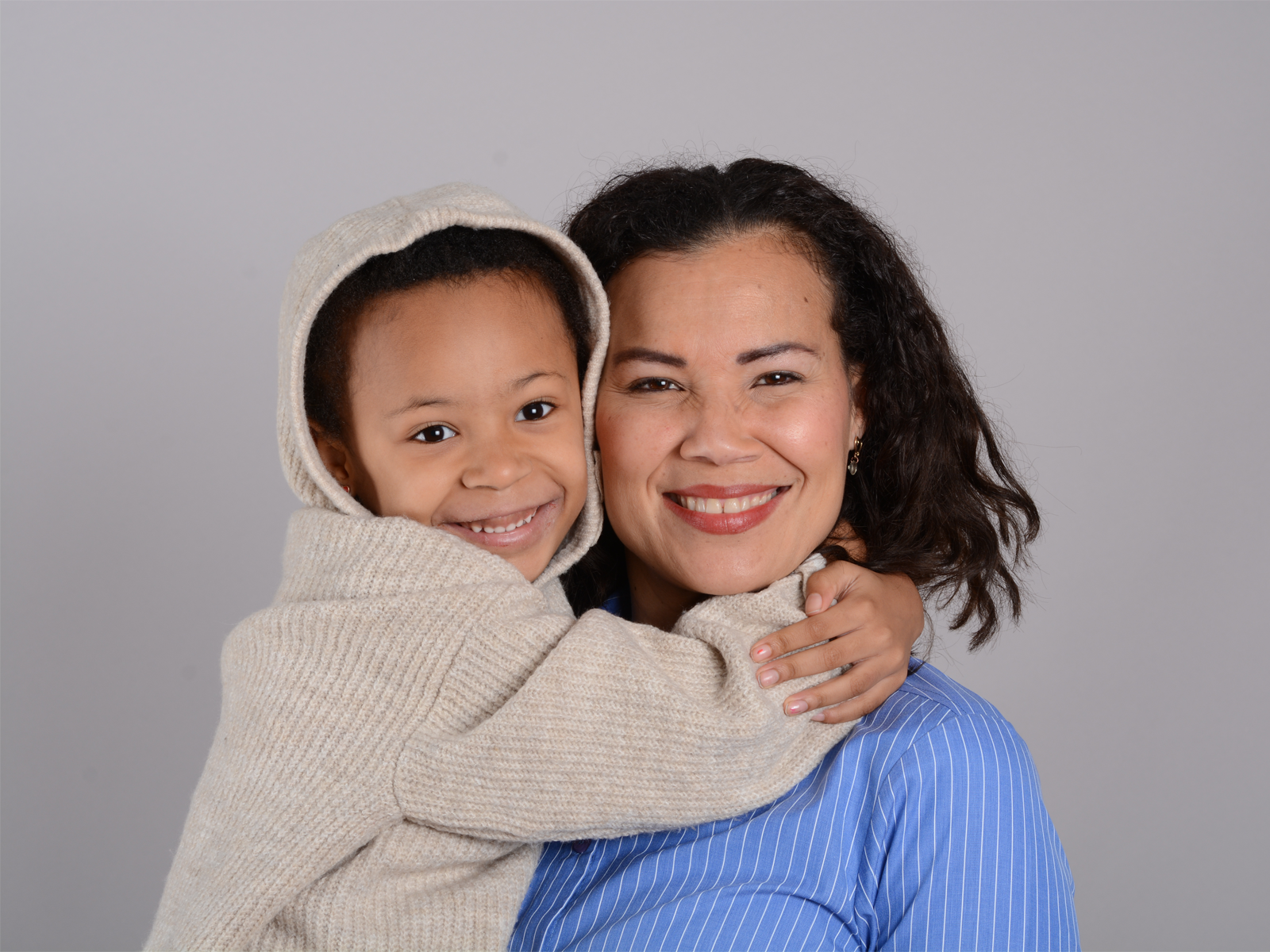 Zuleika Coffie met dochter